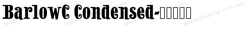 BarlowC Condensed字体转换